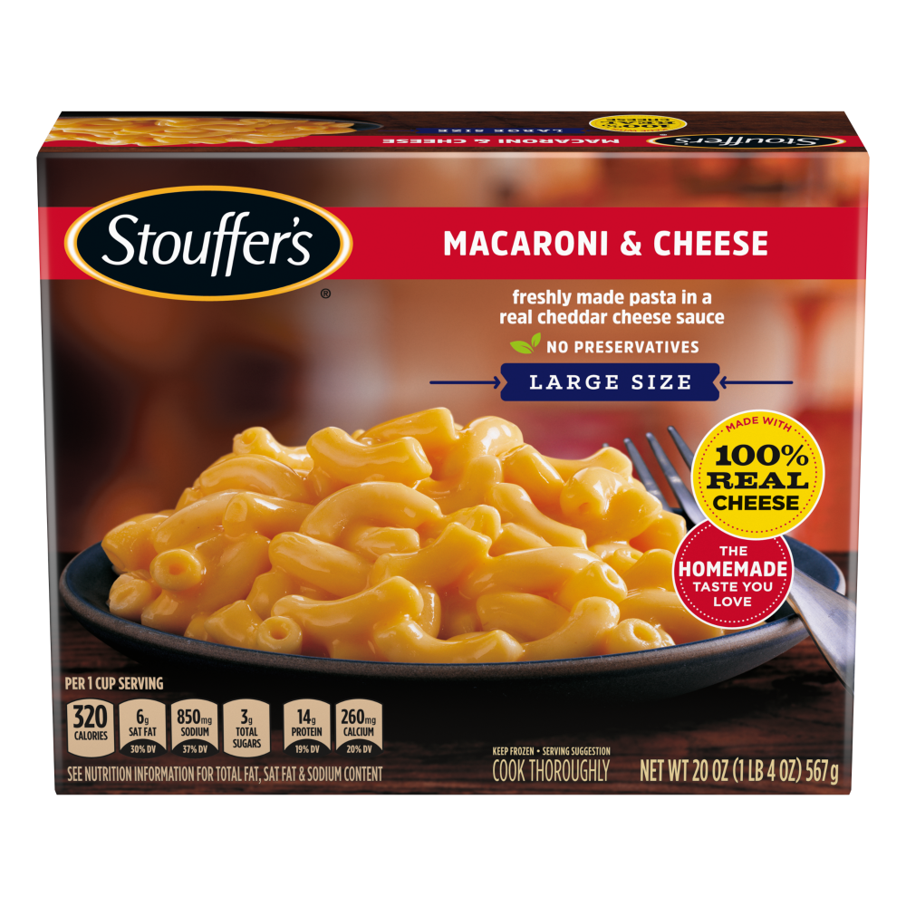 Stouffer's Classics Macaroni & Cheese, Large Size Frozen Meal
