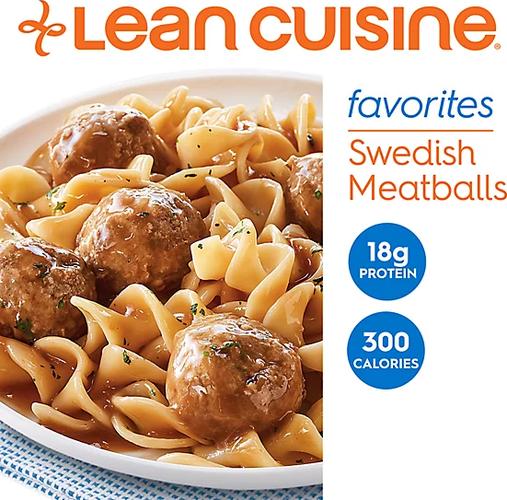 Lean Cuisine Favorites Swedish Meatballs Frozen Meal - 9.12 Oz
