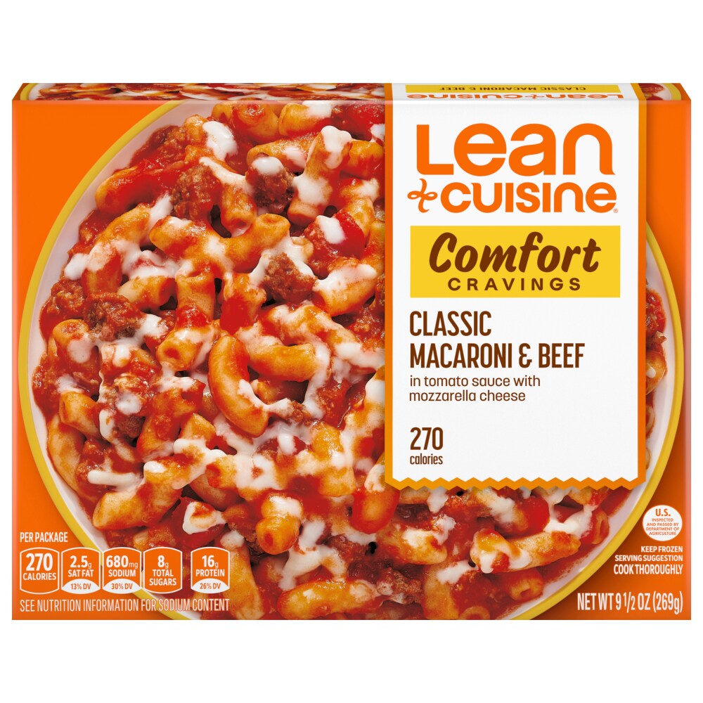 Lean Cuisine Favorites Classic Macaroni And Beef Frozen Meal
