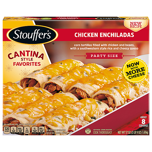 Stouffer's Frozen Chicken Enchiladas Party Size - 57oz - 8ct