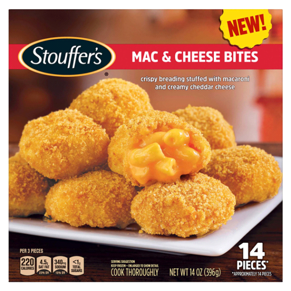 Stouffer Macaroni & Cheese Bites, 14 Oz