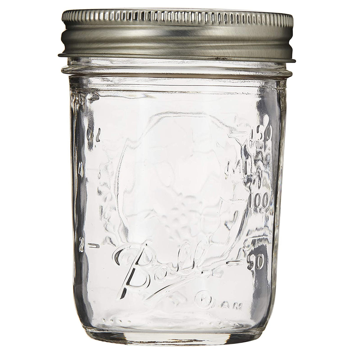 Ball Regular Mouth Glass Half Pint Mason Jars