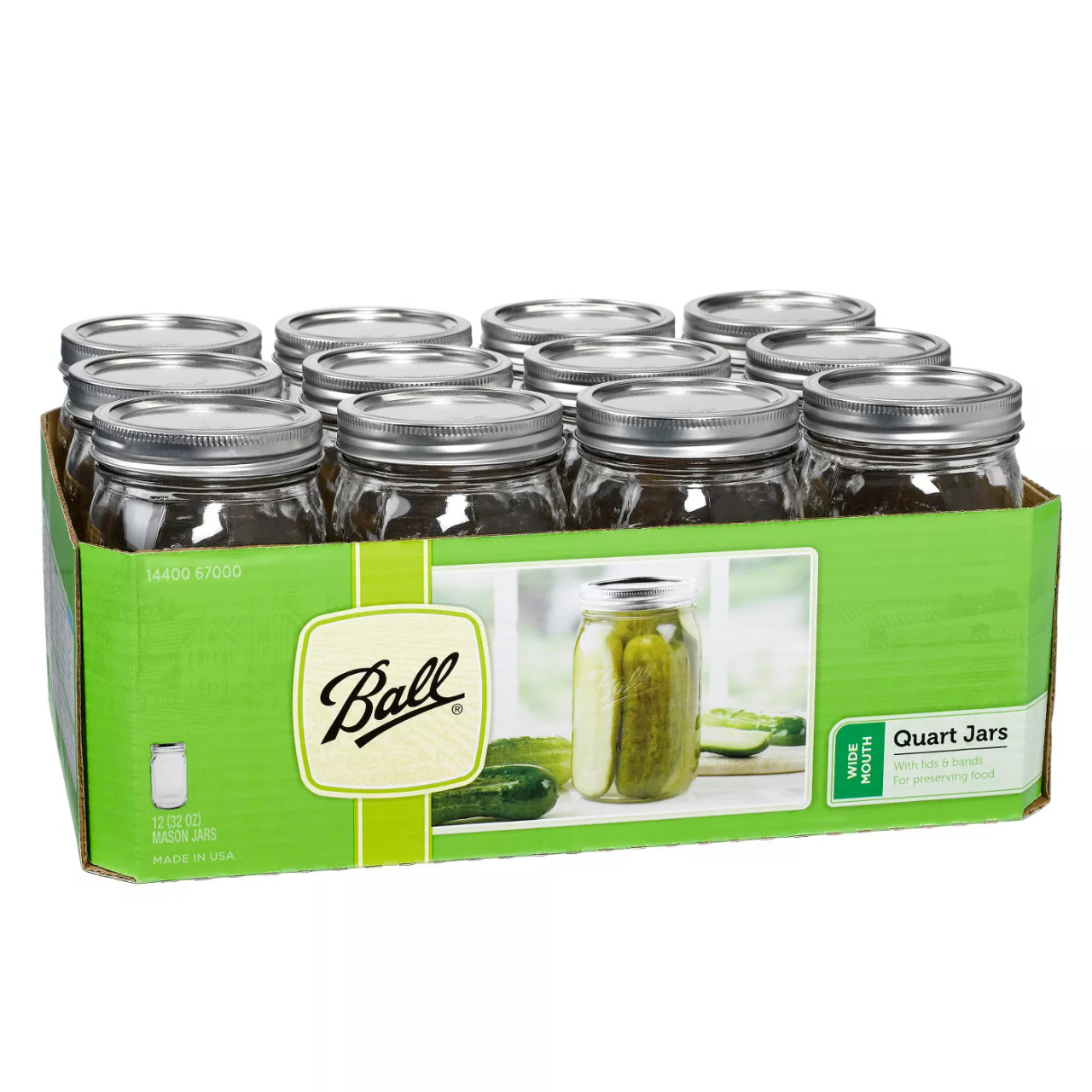 Ball 12 Quart Wide Mouth Mason Jars