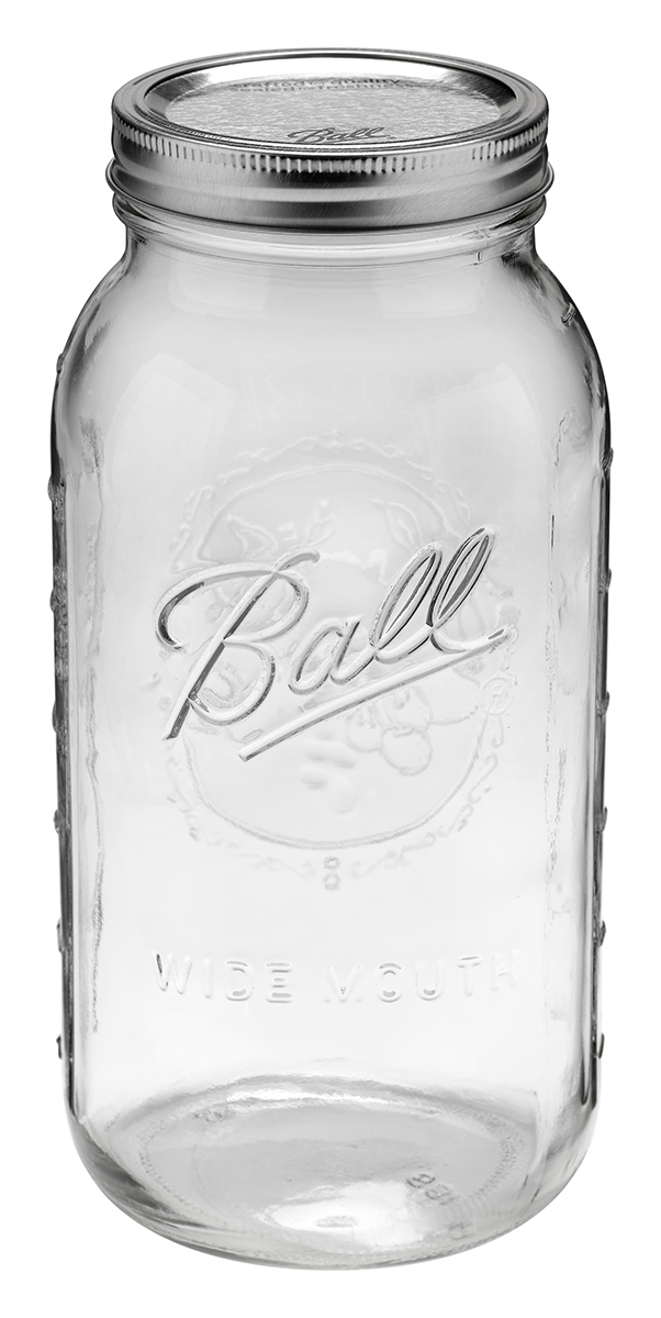 Ball Wide Mouth Half Gallon Mason Jars