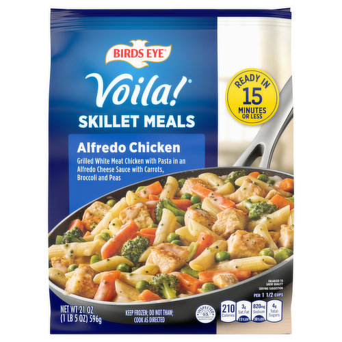 Birds Eye Skillet Meals, Alfredo Chicken 21 Oz
