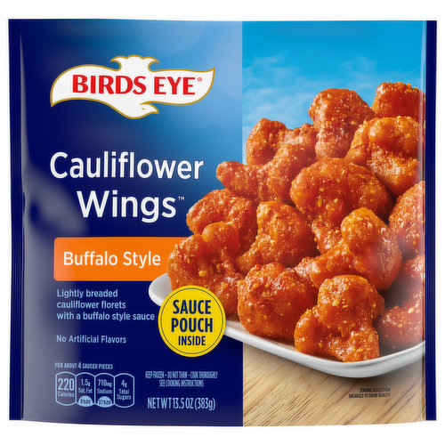 Birds Eye Frozen Cauliflower Wings Buffalo Style - 13.5oz