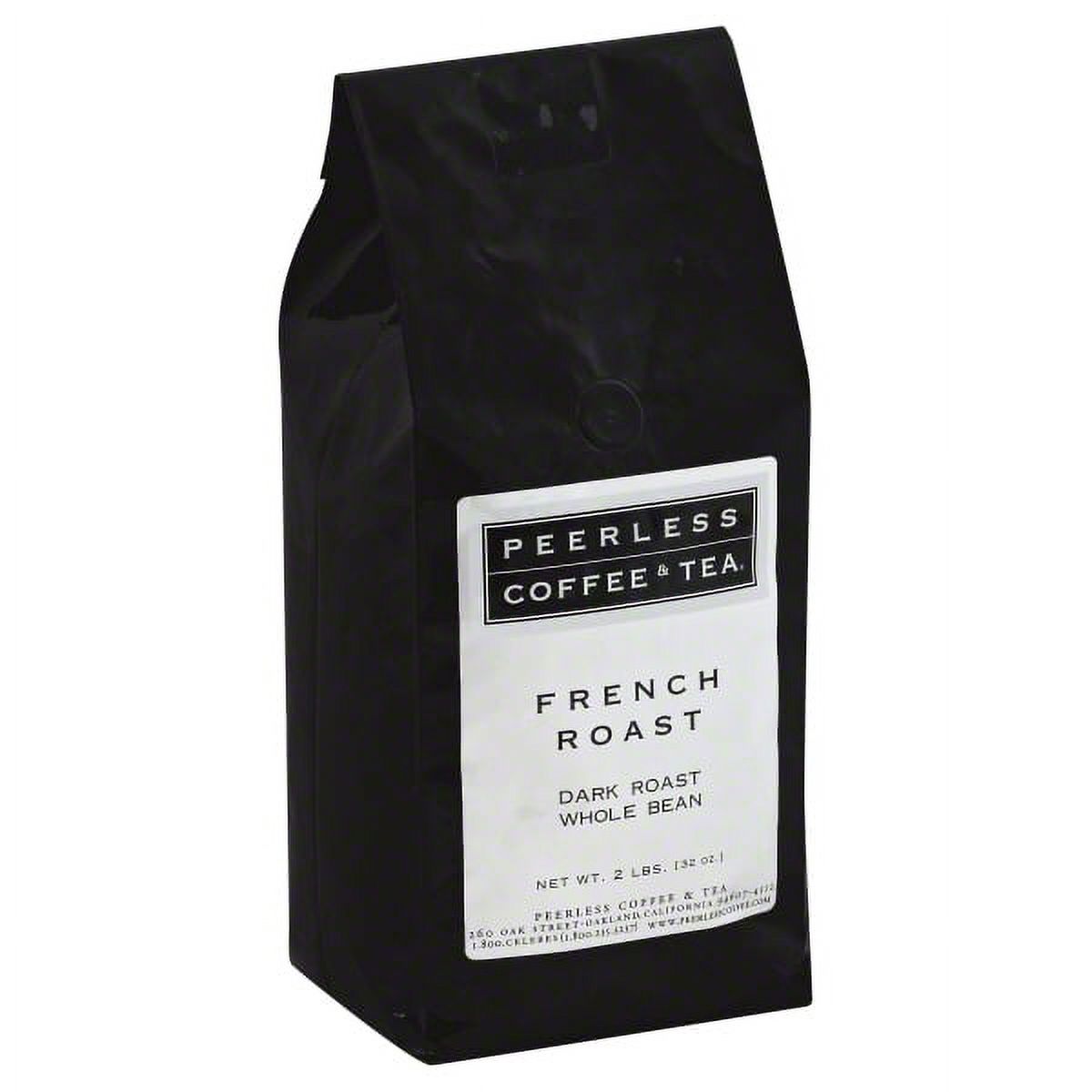Peerless Coffee & Tea French Roast, Dark Roast Whole Bean 2 Pounds