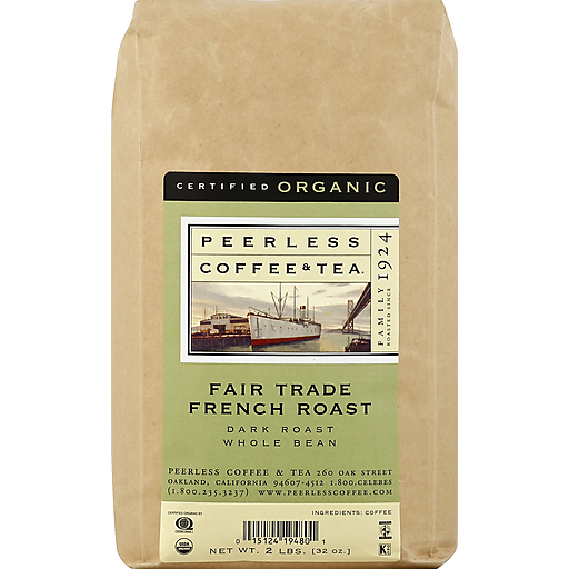 Eight O'Clock Coffee | Similar To Peerless Organic Dark Roast Whole
