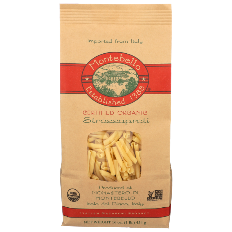 Montebello Pasta Strozzapreti Organic 16oz
