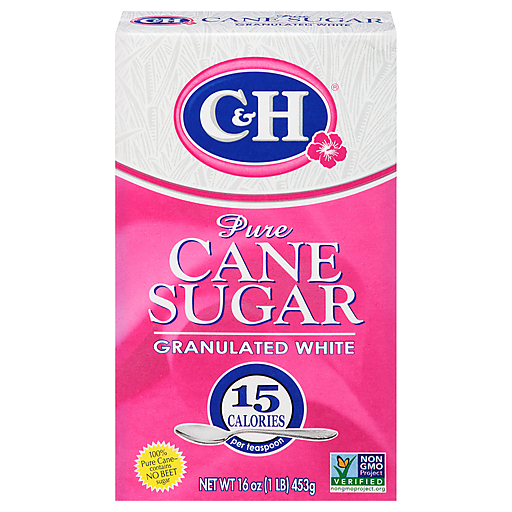 C&H Premium Pure Cane Granulated Sugar 1 Lb Box