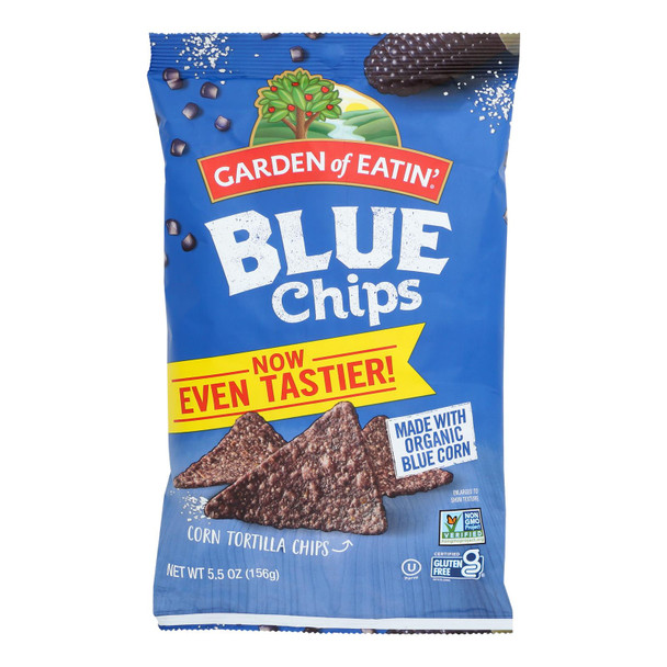 Garden of Eatin' Corn Tortilla Chips, Blue Chips 5.5 Oz