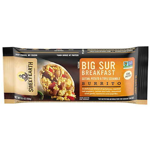 Sweet Earth Big Sur Vegan Frozen Breakfast Burrito - 5.5oz