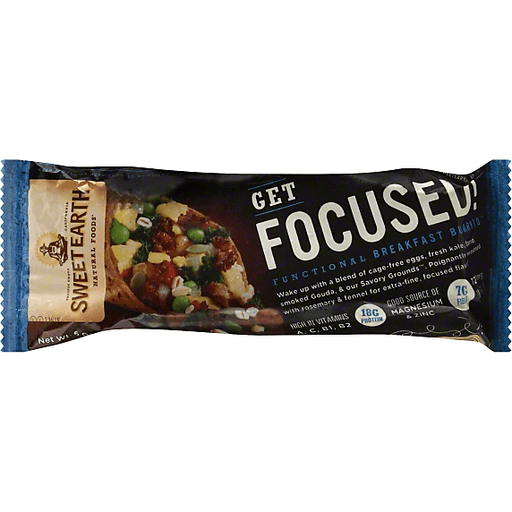 Sweet Earth Get Focused! Functional Breakfast Burrito 6 Oz. Pack