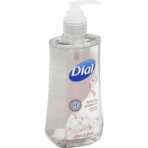 Dial Antibacterial Hand Soap, White Tea & Vitamin E