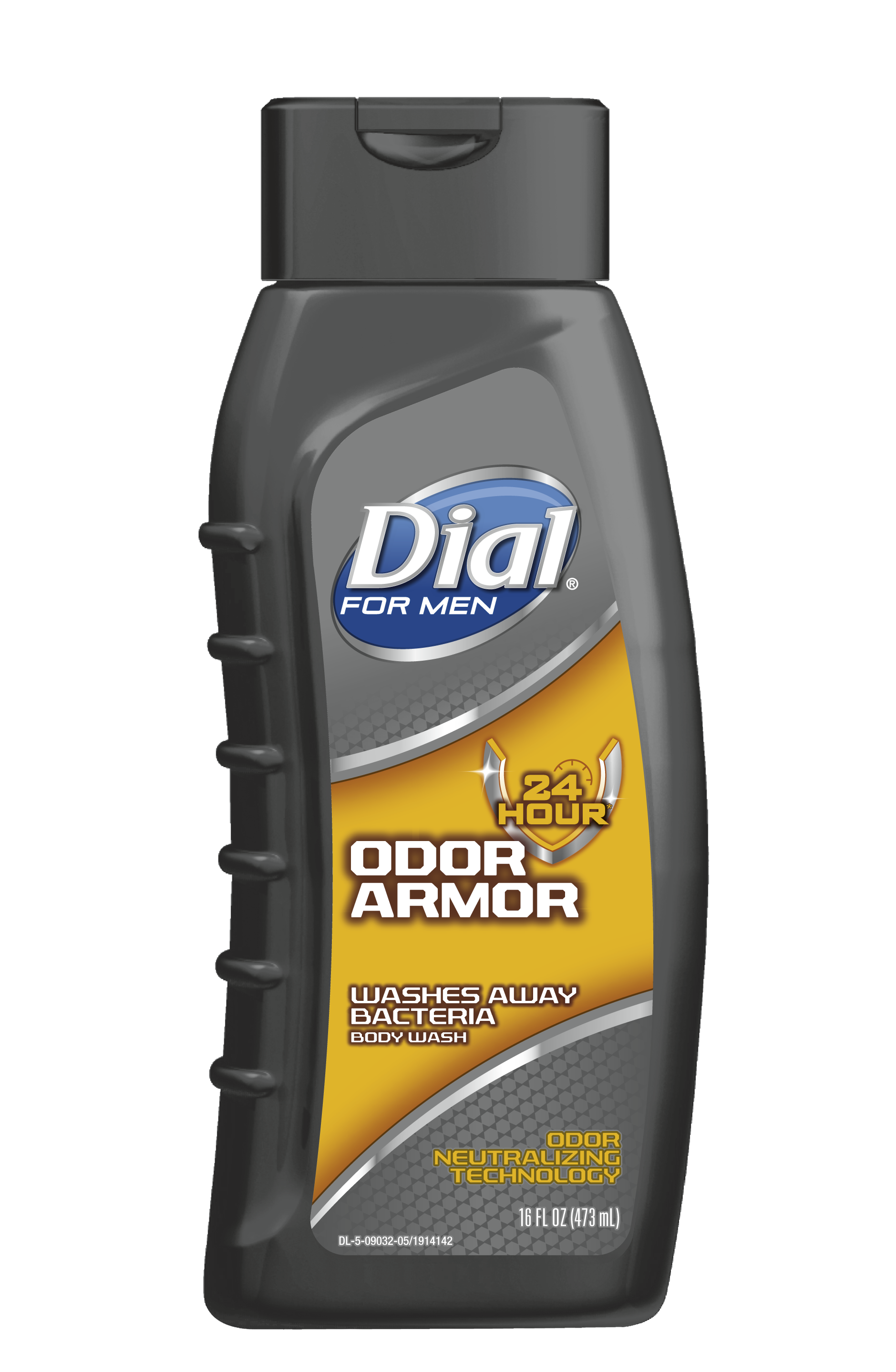 Dial For Men Odor Armor Body Wash 16 Fl. Oz. Bottle