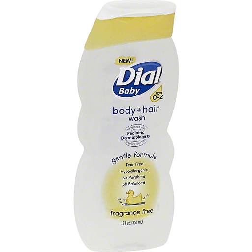 Dial Baby Body + Hair Wash Fragrance Free