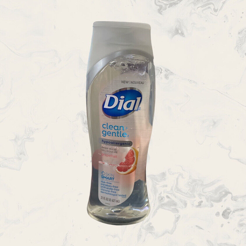 Dial Clean + Gentle Hypoallergenic Body Wash 'Grapefruit' Scent 21 Fl. Oz