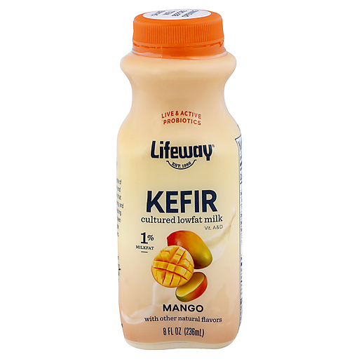 Lifeway Kefir Smoothie Mango Lowfat 8oz