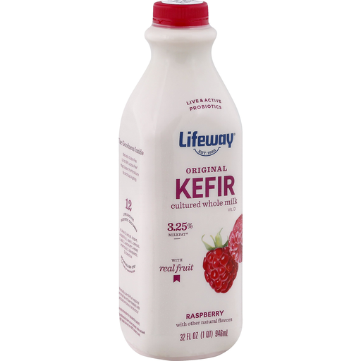 Lifeway Kefir, Original, 3.25%, Raspberry