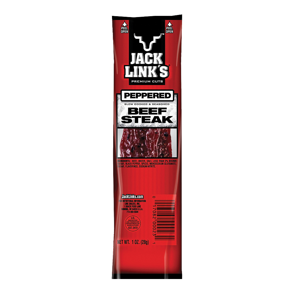 Jack Link's Premium Cuts Beef Steak, Peppered