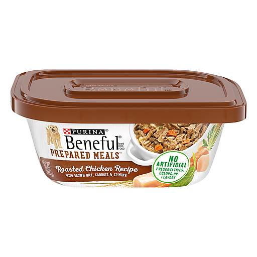 Beneful Purina Prepared Meals Roasted Chicken Recipe Wet Dog Food 10oz