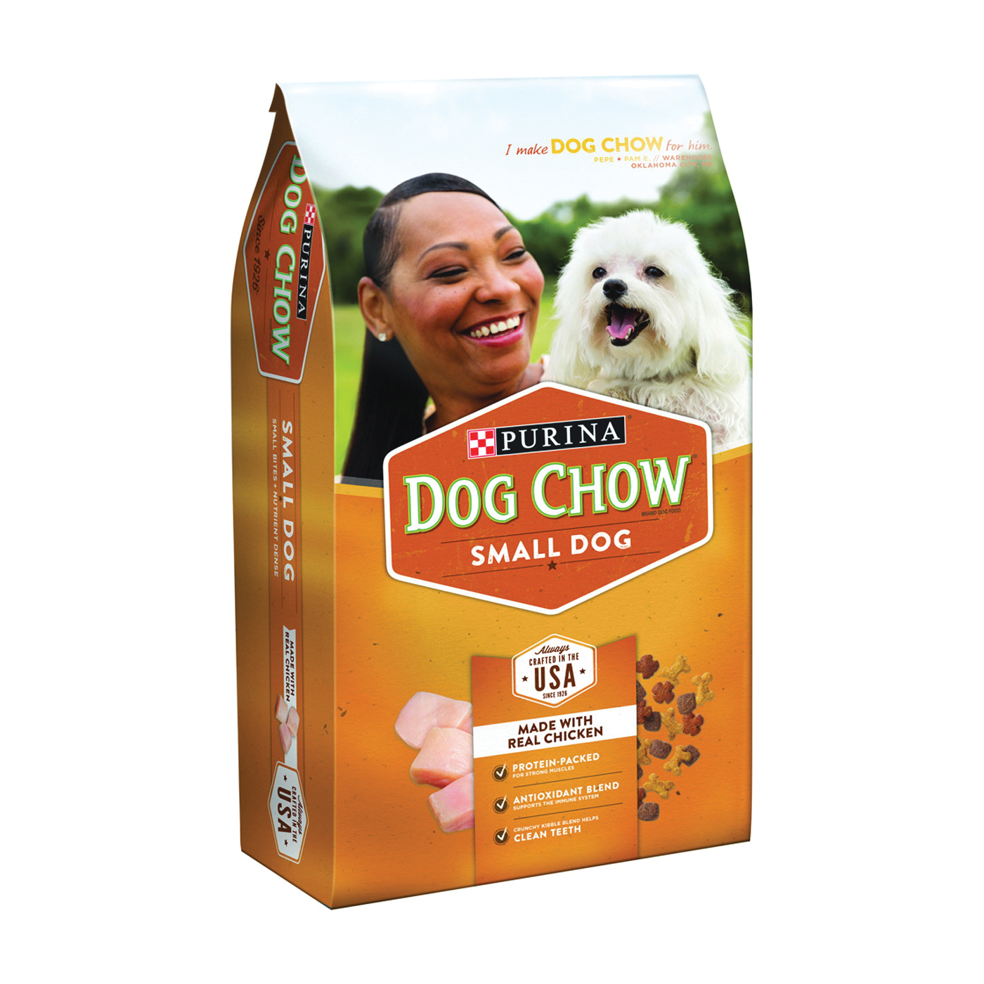 Dog Chow Purina Small Breed Dry Food, Little Bites With Real Chicken & Beef