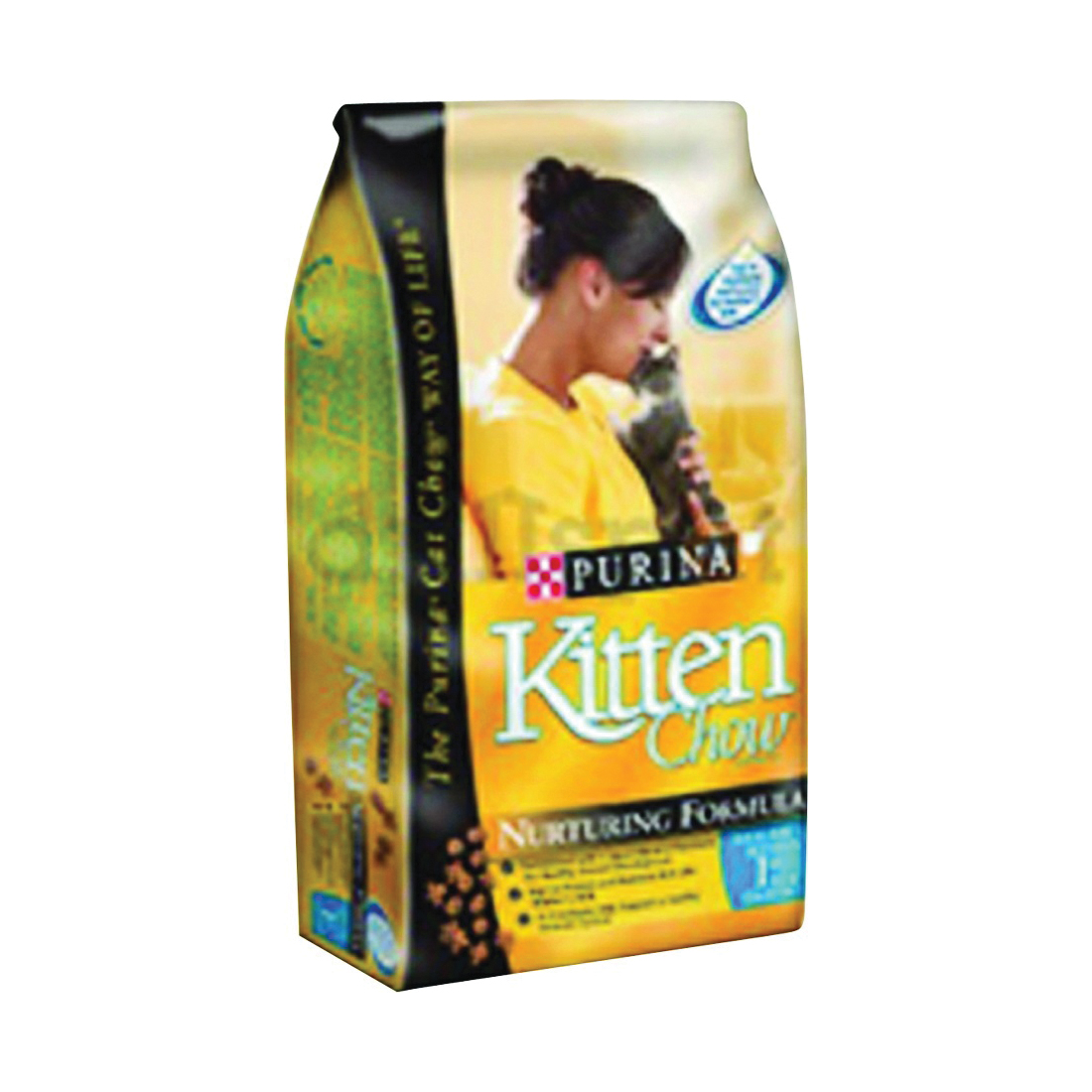 Kitten Chow Purina Dry Food, Nurture Muscle + Brain Development 3.15 Lb. Bag