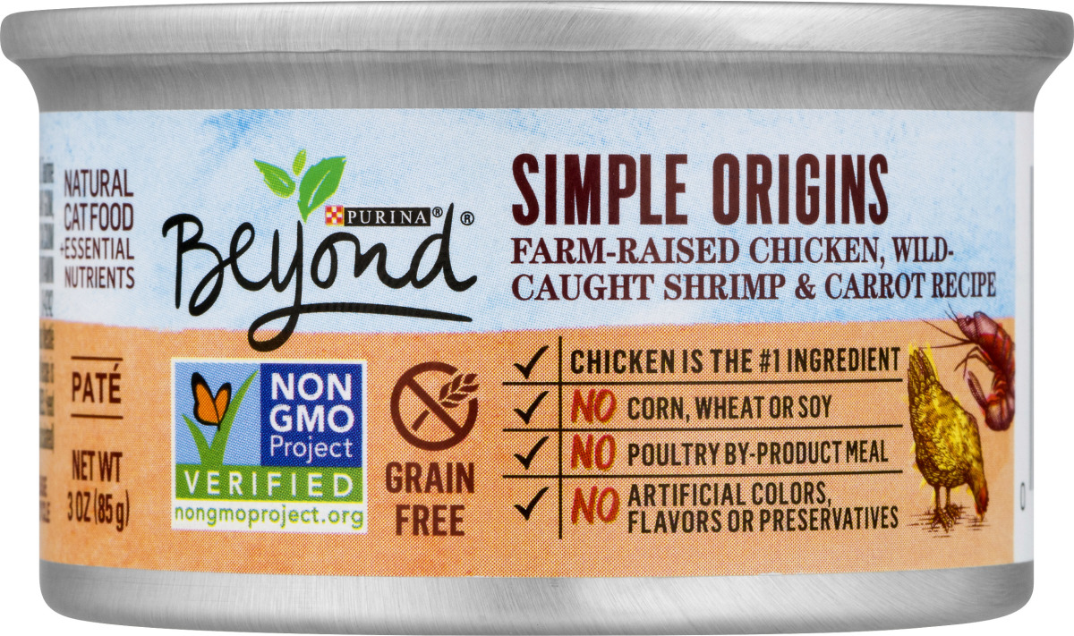 Purina Beyond Simple Origins Cat Food, Chicken, Wet, Adult