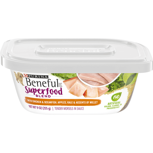 Beneful Superfood Blend With Chicken & Oceanfish Adult Wet Dog Food