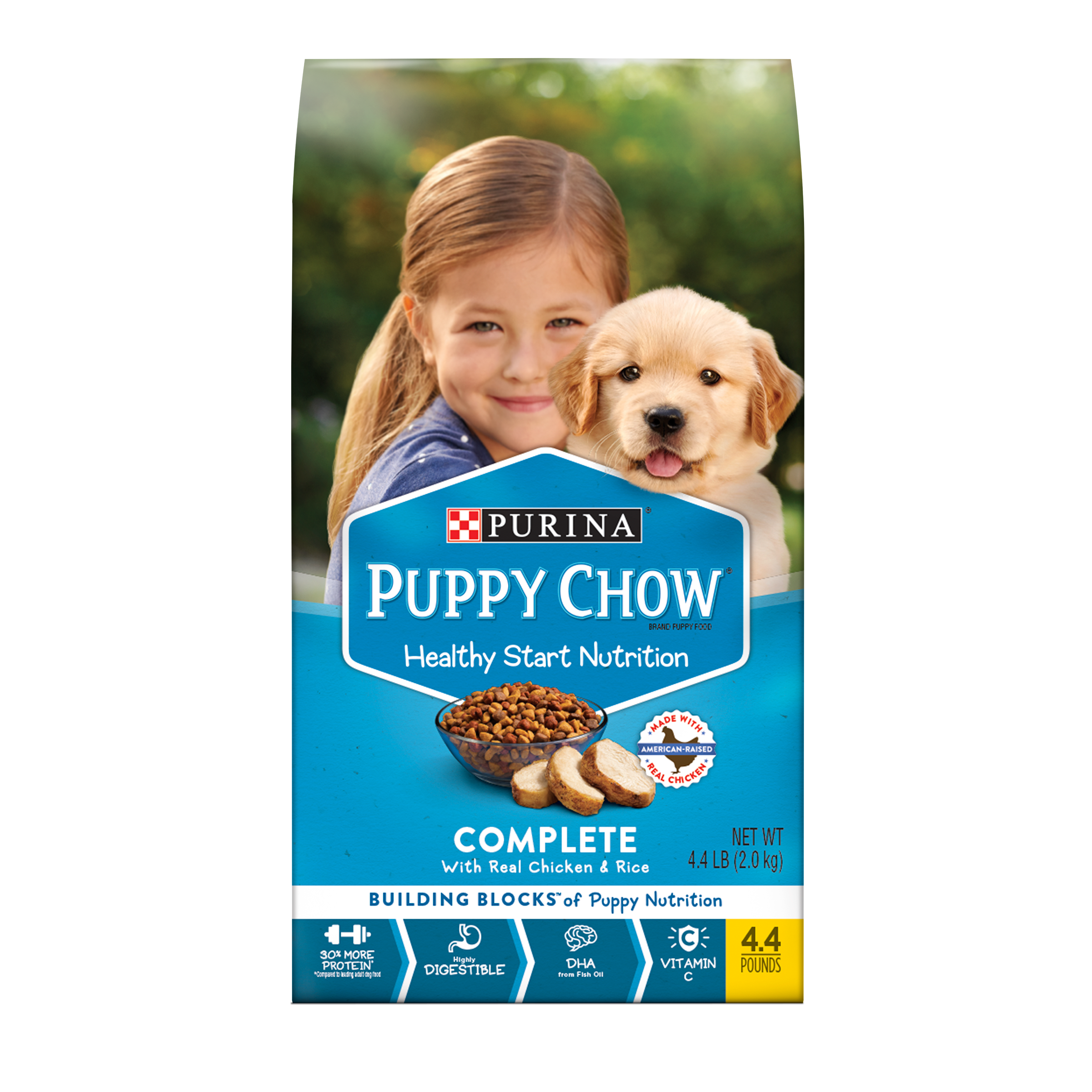 Puppy Chow Food, Healthy Start Nutrition, Complete 4.4 Lb