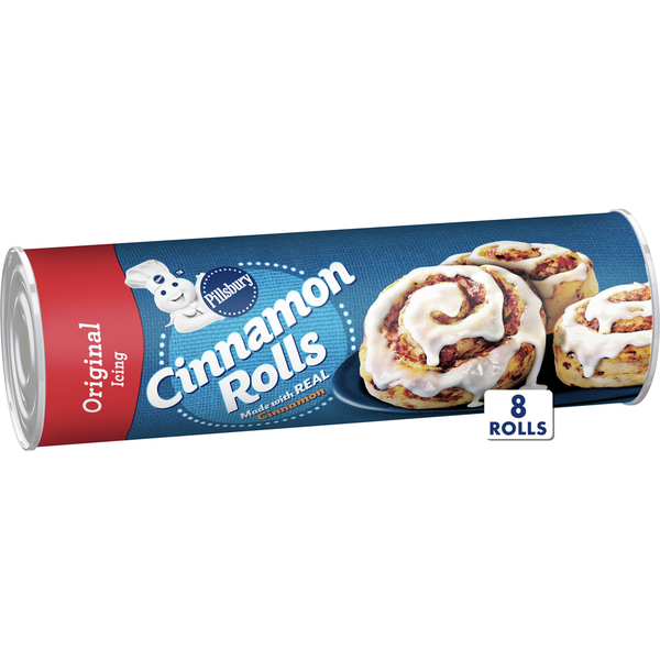 Pillsbury Refrigerated Cinnamon Rolls With Original Icing