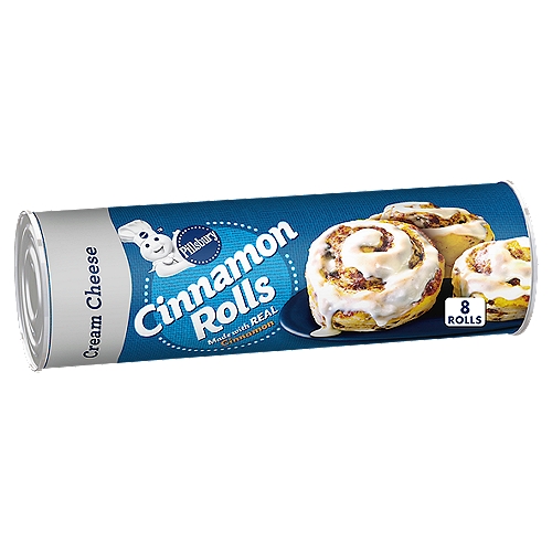 Pillsbury Cinnamon Rolls With Cream Cheese Icing, 8 Ct., 12.4 Oz