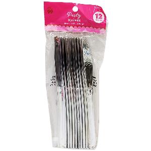 Only at the 99 Party Cutlery Fashion Plastic Silver Knife