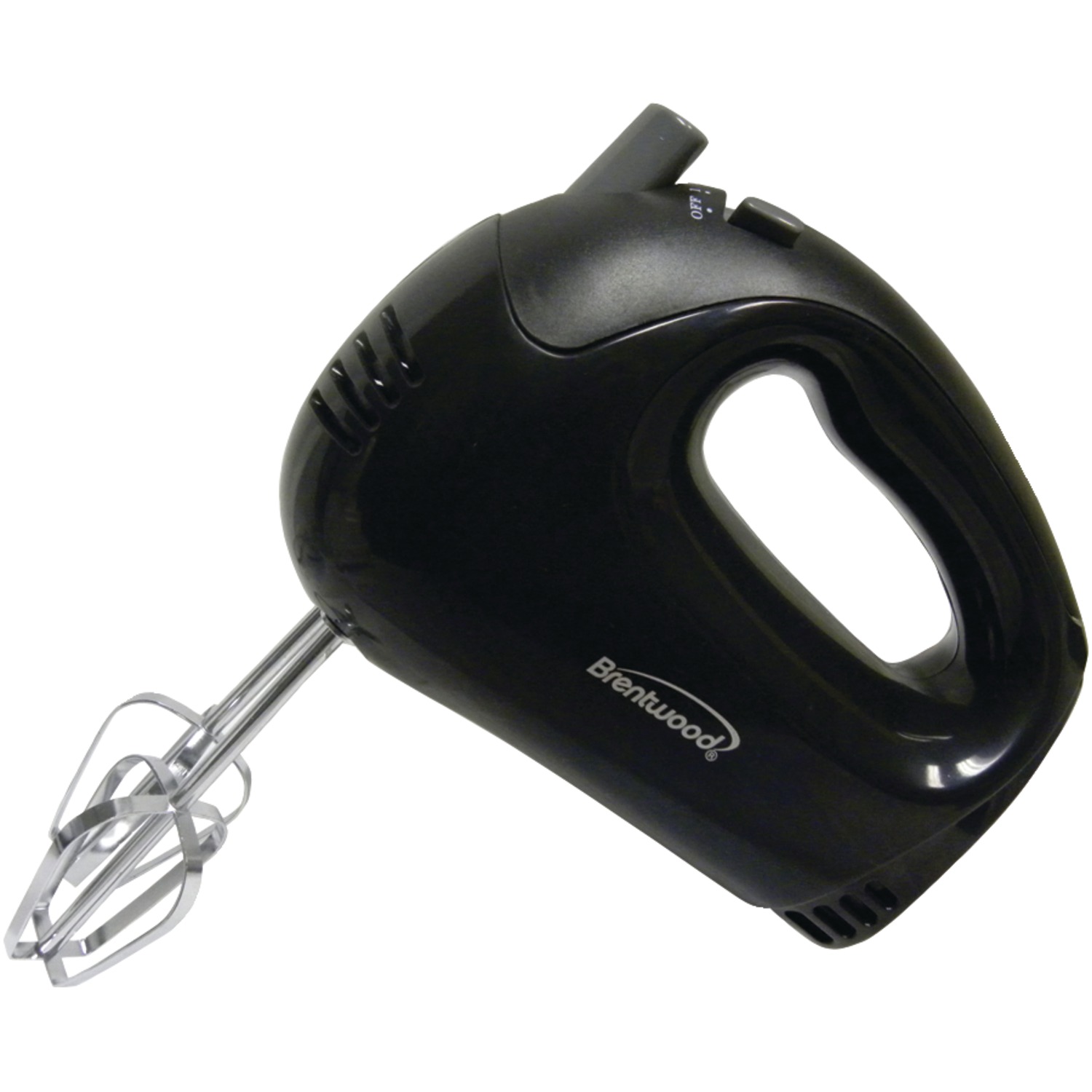 Brentwood Appliances HM-44 Lightweight 5-Speed Electric Hand Mixer, Black