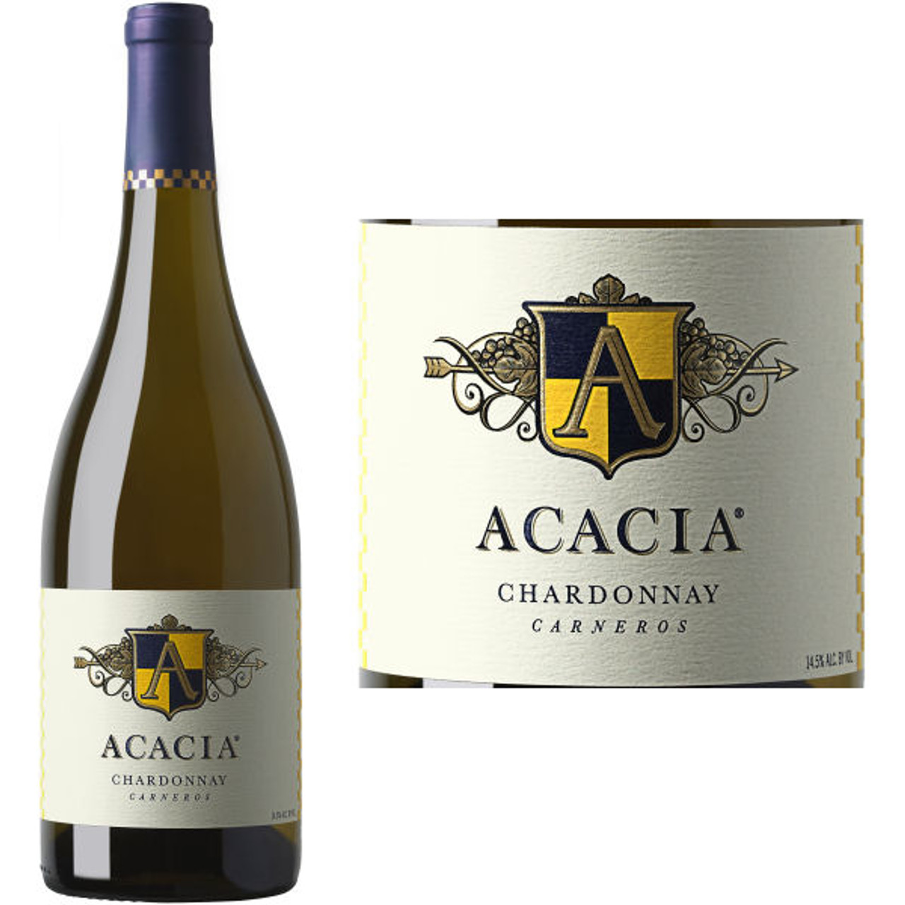 Acacia Chardonnay White Wine - 750ml Bottle
