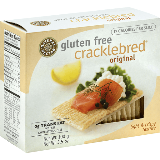 Natural Nectar Original Gluten Free Cracklebred, 3.5 Oz