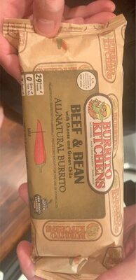 Burrito Kitchens Beef & Bean 8 Oz