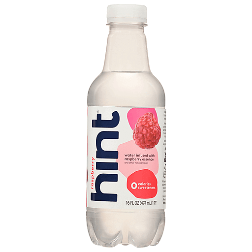 Hint Raspberry Flavored Water - 16 Fl Oz Bottle
