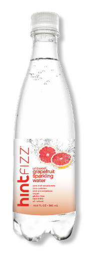 Hint Fizz Unsweet Grapefruit Sparkling Water - 16.9 Fl Oz Bottle