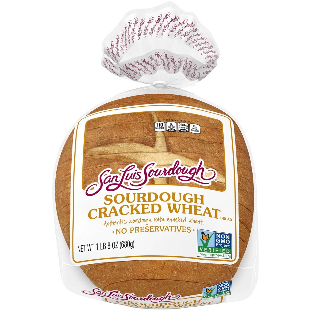 San Luis Sourdough Cracked Wheat Bread, 24 Oz