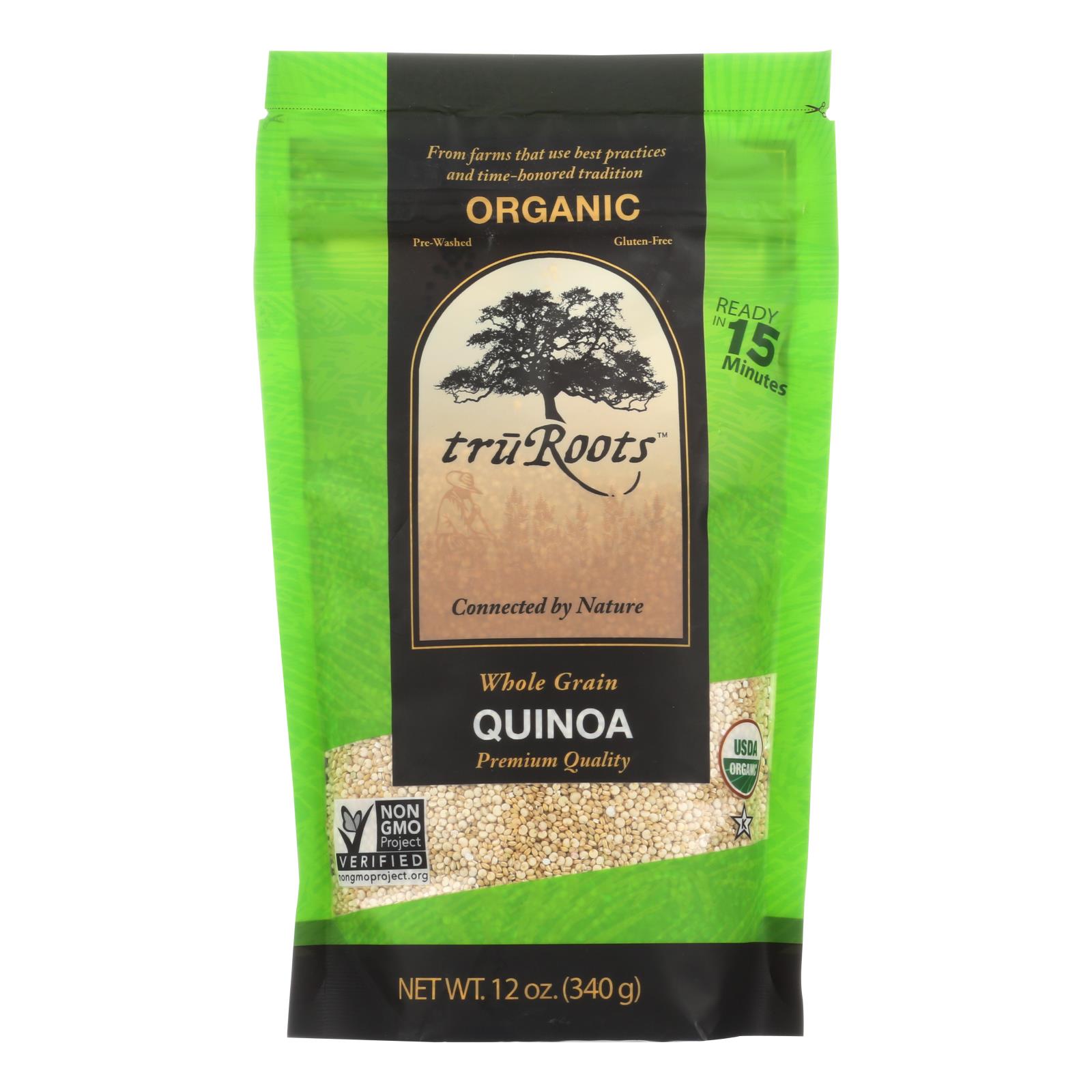 truRoots Organic Quinoa - Whole Grain - Case Of 6 - 12 Oz