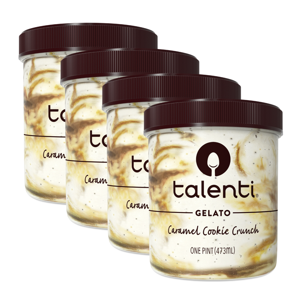 Talenti Gelato, Caramel Cookie Crunch 1 Pt