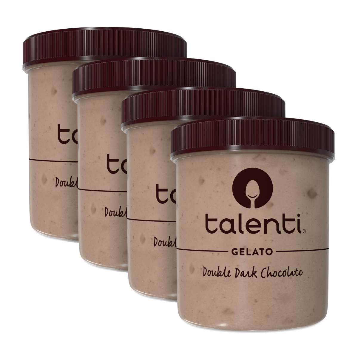 Talenti Gelato, Double Dark Chocolate 1 Pt