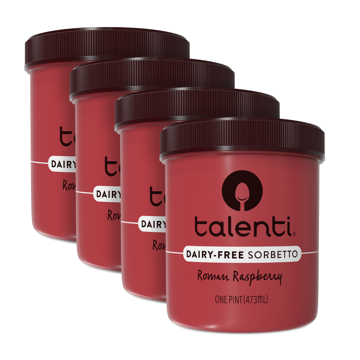 Talenti Sorbetto, Dairy Free, Roman Raspberry 1 Pt
