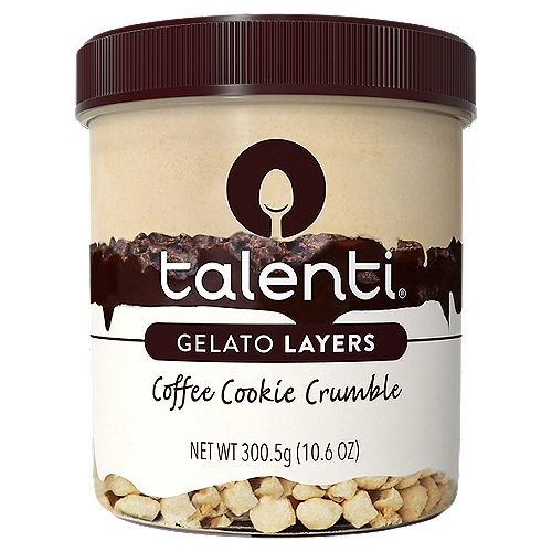 Talenti Gelato Layers Coffee Cookie Crumble - 10.59oz
