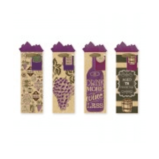 Paper Craft Bottle Bag Cork