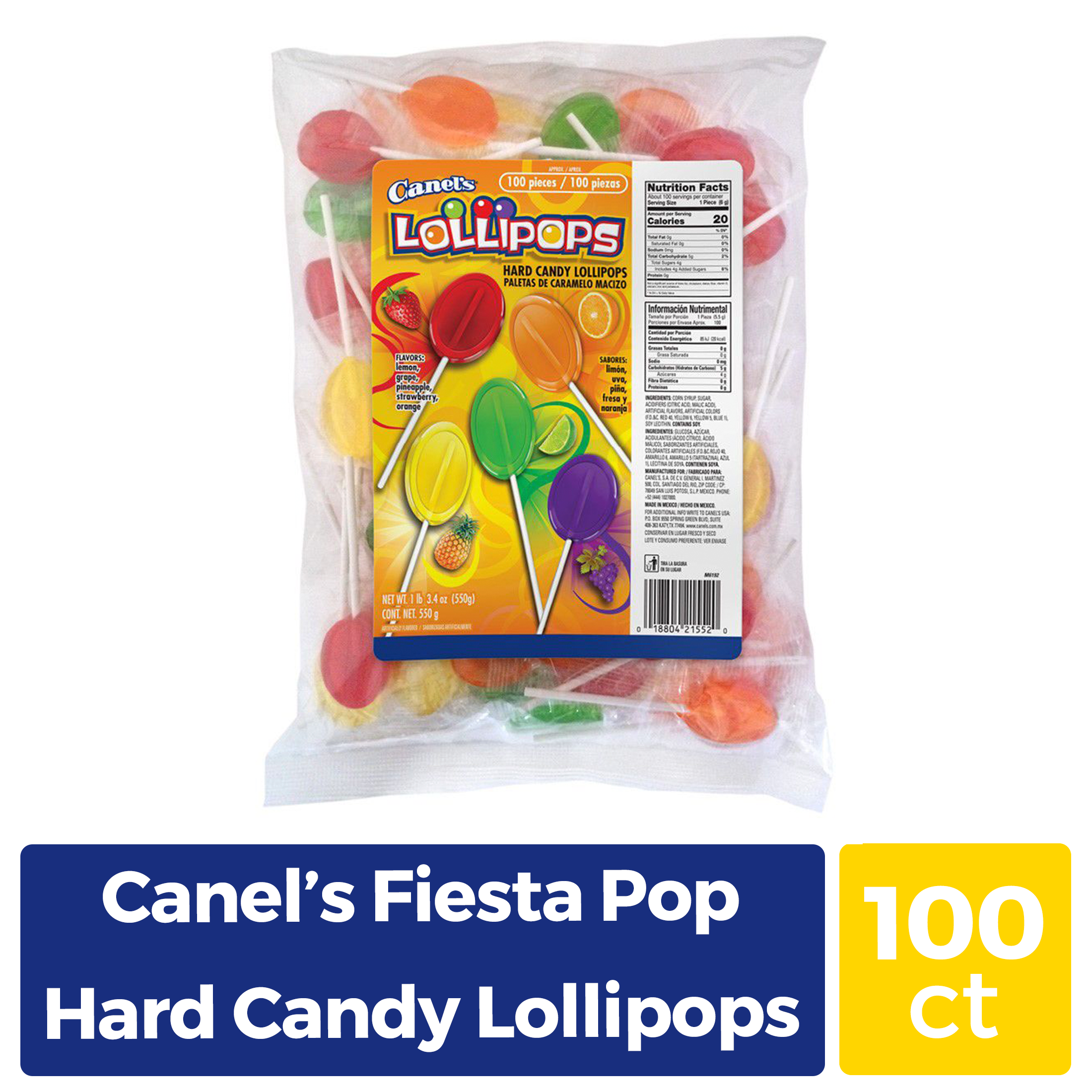 Canel's Assorted Fiesta Lollipops