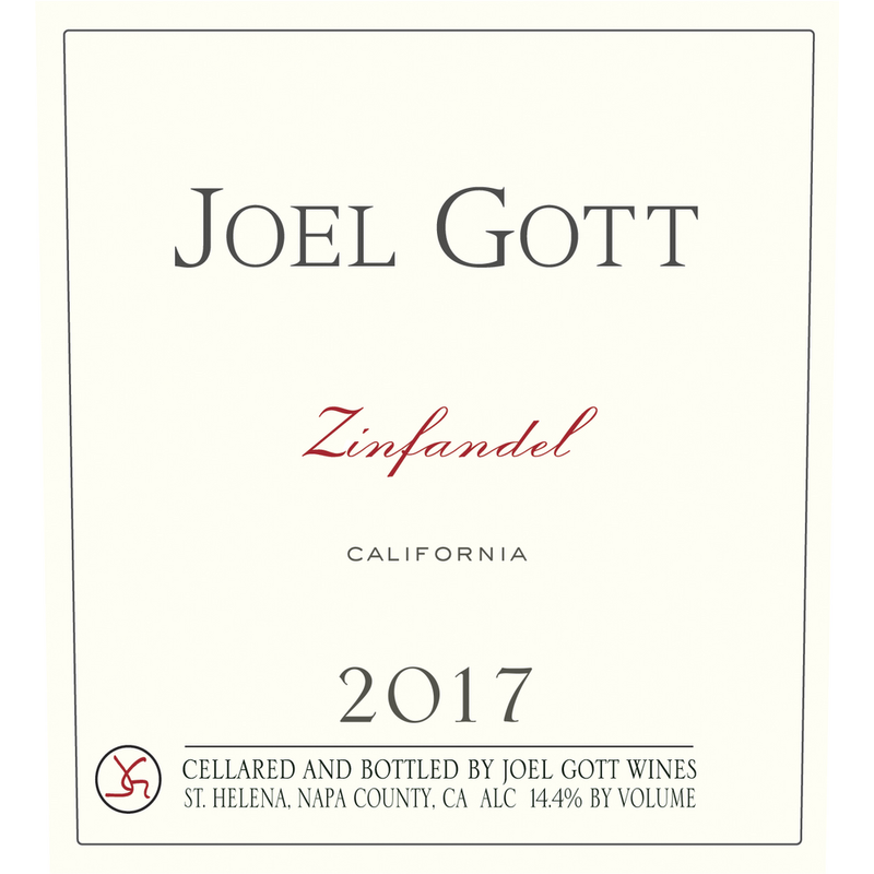 Joel Gott Wines Zinfandel Red Wine - 750ml Bottle