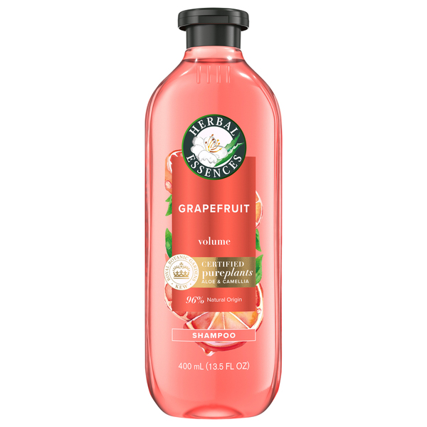 Herbal Essences Shampoo, White Grapefruit & Mint, Naked Volume 13.5 Fl Oz