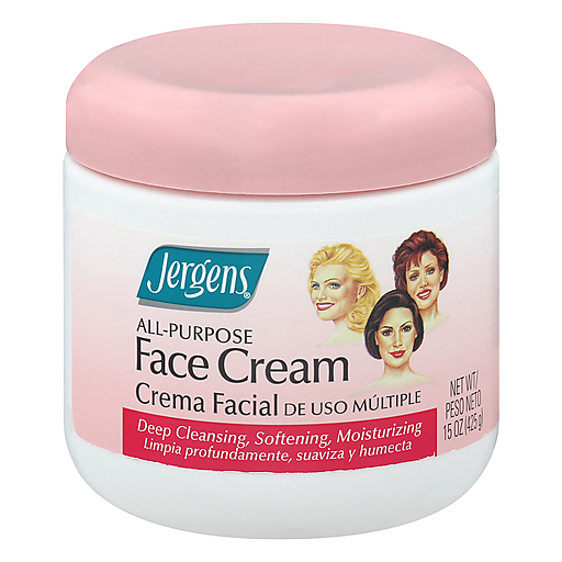 Jergens All Purpose Face Cream, Creama Facial, 15 Oz